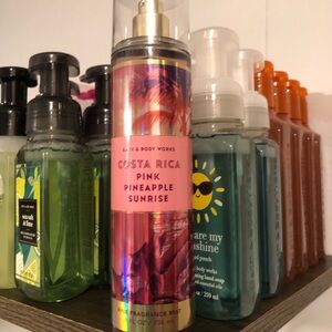 NWT Bath & Body Works Costa Rica Pink Pineapple Sunrise 8 OZ